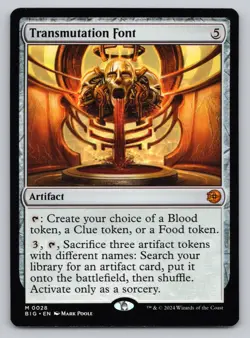 MTG: Transmutation Font - Outlaws of Thunder Junction - Image 1