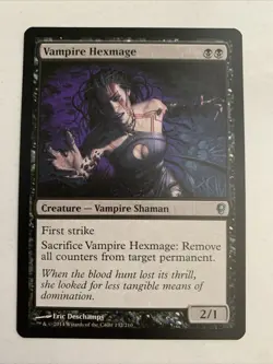 MTG Vampire Hexmage, Near Mint, Conspiracy - Image 1