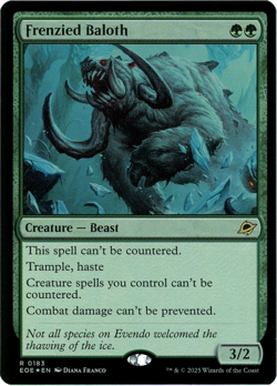 Frenzied Baloth (Foil) - 0183 - Edge of Eternities - MTG - NM/M Ships now - Image 1