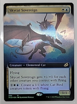MTG Skycat Sovereign (344/434) Ikoria Lair of Behemoths FOIL - Image 1