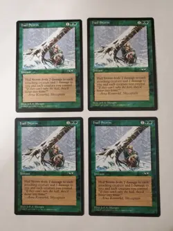 MTG Playset 4x Hail Storm (Alliances/Green/U) - BGM - Image 1