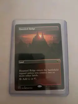 Haunted Ridge (Bordeless) - Innistrad Midnight Hunt - Black Red Rakdos - Image 1