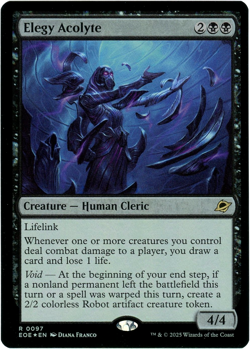 Elegy Acolyte (Foil) - 0097 - Edge of Eternities - MTG - NM/M - Image 1
