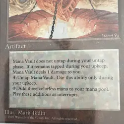 Magic The Gathering Mana Vault Artifact - Image 2
