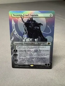 Tezzeret, Cruel Captain (Borderless) Edge of Eternities Foil - Image 1