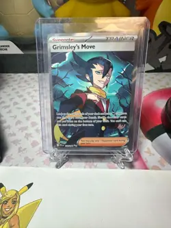Grimsley's Move 120/094 Me02: Phantasmal Flames Holo Pokemon TCG Pack Fresh - Image 2