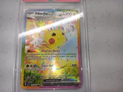 Pokemon 2024 Pikachu Ex 238/191 SIR Surging Sparks GEM MINT PSA 10 + MORE GRADED - Image 3