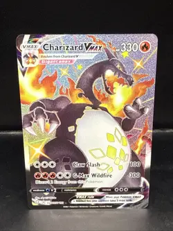 Pokemon Charizard VMAX SV107/SV122 Shining Fates: Shiny Vault Holo - Image 1