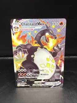 Pokemon Charizard VMAX SV107/SV122 Shining Fates: Shiny Vault Holo - Image 3