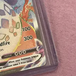 Pokemon TCG: Charizard VMAX Rainbow Champion's Path 074/073 Holo Secret Rare NM - Image 5