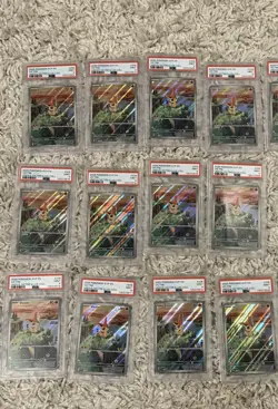 2025 POKEMON SVP EN-SV BLACK STAR PROMO #208 VICTINI PSA 9 - Image 1