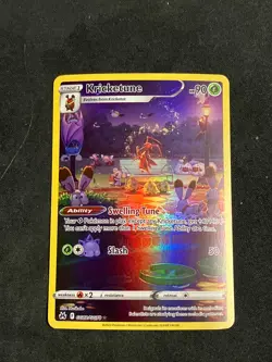 Pokemon TCG Kricketune Crown Zenith: Galarian Gallery #GG02/GG70 Holo Rare - NM - Image 1