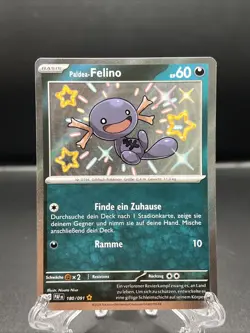 Pokemon Paldea-Felino Shiny | Deutsch 180/091 Paldeas Schicksale | Near Mint - Image 1