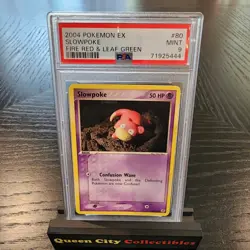 SLOWPOKE - PSA 9 - 2004 Pokemon EX Fire Red & Leaf Green #80 - Image 1
