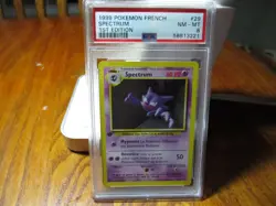 Pokemon 1st Edition Base Set French Haunter (Spectrum) 29/102 PSA 8 NM-MT - Image 1