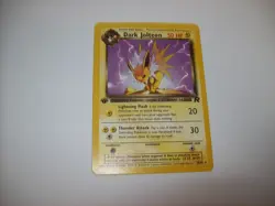 Pokemon TCG Dark Jolteon Team Rocket 38/82 Regular 1st Edition LP Free Shipping - Image 1