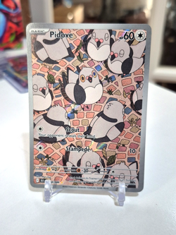 Pokemon: Pidove Illustration Rare IR Holo Full Art Black Bolt 148/086 Near Mint - Image 1