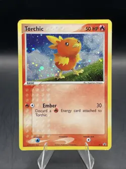 2004 Pokemon TORCHIC Black Star Promo #17 Holo EX Deck Tins - Image 1