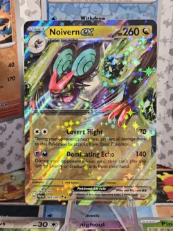 Pokemon TCG - Noivern ex 069/091 Paldean Fates Double Rare Mint NM - Image 1