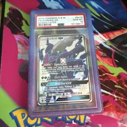 PSA 10 Darkrai GX Hidden Fates Full Art SV70 GEM MINT Pokemon Guard Included - Image 1