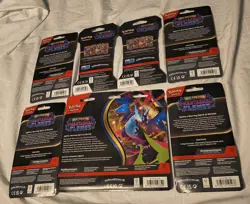 Pokemon Phantasmal Flames Blister Pack Lot Of 9 Packs Sealed Promos - Image 2