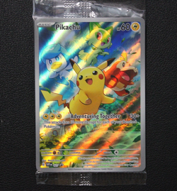 Pokemon Pikachu SVP 027 Scarlet & Violet Paldea Evolved ETB Promo Sealed - Image 2