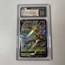 CGC 10 Pristine JPN Leafeon V SWSH Promo 268/S-P Pokemon - Image 1