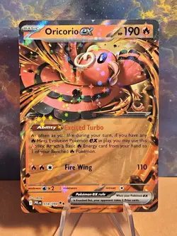 Pokemon TCG, Oricorio ex 018/094 Me02: Phantasmal Flames Holo - Image 1