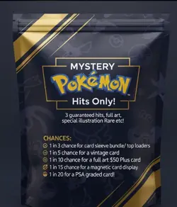 Mystery Pokemon Hits Only Pack! Guaranteed 3 Full arts with chances for extras! - Image 1
