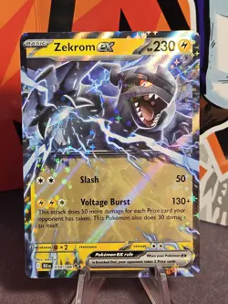 Pokemon TCG S&V Black Bolt: Zekrom EX 034/086 - Image 1