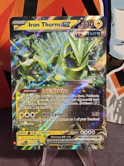 Pokemon TCG, Iron Thorns Ex 077/167 - Twilight Masquerade ---- - Image 1