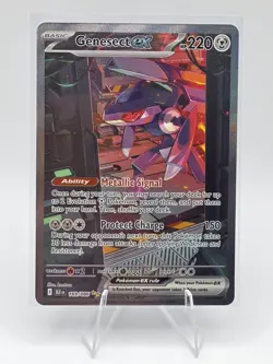 Genesect ex Special Illustration Rare 169/086 SV: Black Bolt NM/M Pokemon TCG - Image 1