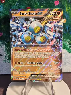 POKEMON TCG -- Prismatic Evolutions SANDY SHOCKS ex 056/131 Double Rare -- - Image 1