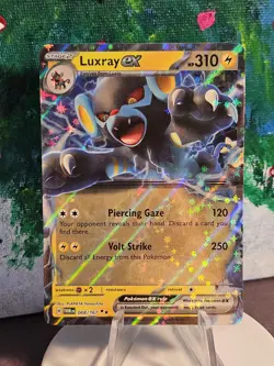 Pokemon TCG -- Luxray EX 068/167 Twilight Masquerade Double Rare -- NM -- - Image 1