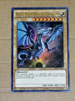 Blue-Eyes White Dragon JMPS-EN002 Shonen Jump Magazine Promos Limited Edition - Image 1