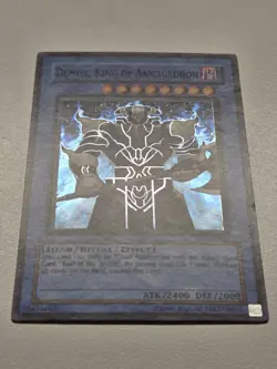 Demise, King of Armageddon SOI-EN035 Super Rare Yugioh Shadow of Infinity LP - Image 3