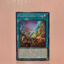 YuGiOh! Primite Lordly Lode (Secret Rare) BLMM-EN172 1st Ed NM Battles of Legend - Image 2