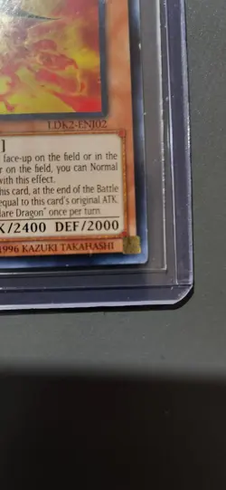 Yu-Gi-Oh! Red-Eyes Black Flare Dragon LDK2-ENJ02 Common Unlimited NM - Image 2