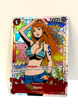 Nami (TR) ST01-007 Wings of the Captain Foil One Piece Treasure Rare English NM - Image 1