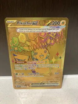 Pikachu ex 179/131 Hyper Rare SV: Prismatic Evolutions Pokemon Card TCG NM/M - Image 1