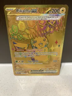 Pikachu ex 179/131 Hyper Rare SV: Prismatic Evolutions Pokemon Card TCG NM/M - Image 2