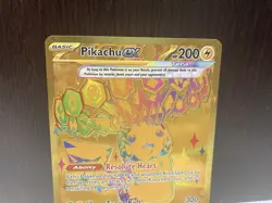 Pikachu ex 179/131 Hyper Rare SV: Prismatic Evolutions Pokemon Card TCG NM/M - Image 3