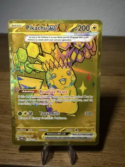 Pikachu ex 179/131 Hyper Rare SV: Prismatic Evolutions Pokemon Card TCG NM/M - Image 1