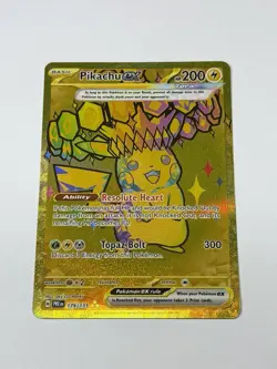 Pikachu ex 179/131 Hyper Rare SV: Prismatic Evolutions Pokemon Card TCG NM/M - Image 1
