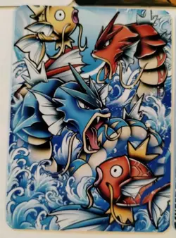 Pokemon Gyarados Magikarp Custom Full Art X5 Cards Collection Lot Of 5 - Image 5