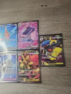 Lot of 5 Full Art Cards Phantasmal Flames Pokemon TCG Near Mint - Image 2
