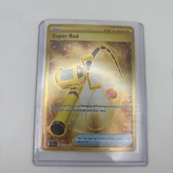 Lot of 5 Pokemon TCG Rare Cards - Super Rod Full Art + More - Image 3