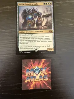 MTG - Brightglass Gearhulk - Aetherdrift - DFT - 0191 - NM - Image 1