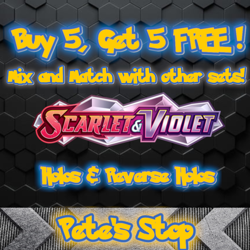Pokemon Cards Scarlet & Violet - Holos & Reverse Holo - BUY 5 GET 5 FREE - TCG - Image 1