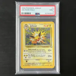 Pokemon Jungle Set - Jolteon Holo 1999 4/64 - PSA 9 - Mint - Image 1